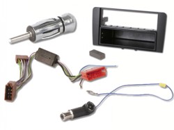Radioblende Audi A3 Doppel DIN Aktivsystem Antennenadap