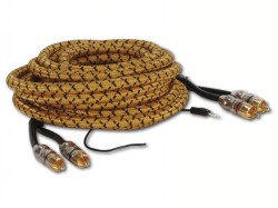 5 m High End Cinchkabel mit Remote