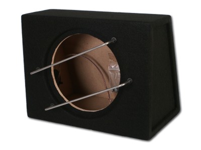 19 l  geschlossenes Gehäuse für 25cm Subwoofer