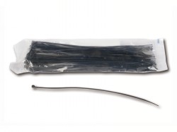 Kabelbinder schwarz 300mm x 3,6mm 100er Pack
