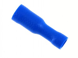 Rundsteckhülse blau, Kabel 1,5 - 2,5qmm, 100er Pack