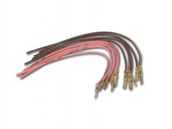 2,8mm Flachstecker mit Kabel Set mit 10 Stk.