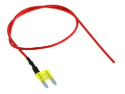 MINI Stecksicherung mit Kabel 20 A