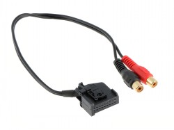 AUX IN Adapter MERCEDES mit Command 2.0 auf RCA