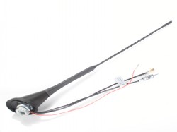 16V Antenne DAB+ FM aktiv 56 Grad mit DIN(M)/SMB(F) Anschluss