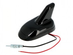 Shark Fin Antenne AM/FM aktiv Piano Black