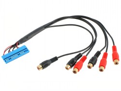 AUX IN AV Adapter AUDI SEAT SKODA VW mit OEM Navi und TV Tuner