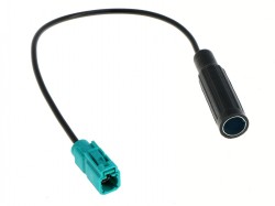 Antennenadapter FAKRA (F) - DIN (F) 19 cm