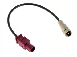 Antennenadapter FME (M) - Fakra (M)  19 cm Kabel