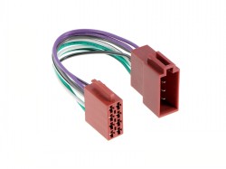 ISO-ISO Kabel 19 cm ISO Lautsprecher (M) - ISO Lautsprecher (F) 8-polig