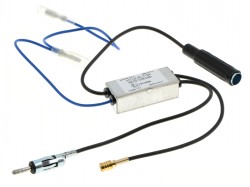 Antennensplitter AM/FM/DAB+ mit DIN(F) DIN(M) SMB(F) aktiv