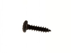 Schwarz verzinkte Kreuzschlitz Schraube 3,9mm Länge 16 mm Flachrundkopf