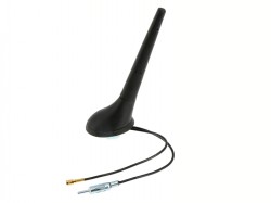 Dach Antenne AM FM DAB DAB+ mit 15cm Kabel SMB (F) und DIN (M)