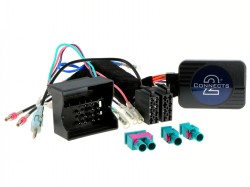 C2 LFB CAN Bus  VW mit Quadlock inkl. Antennenadapter FAKRA auf DIN (M)