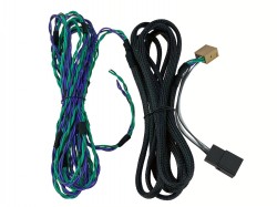Kabelbaum für Zusatzlautsprecher im Heck T Kabel und Einsatz für Quadlock Steck
