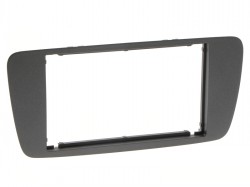Radioblende SEAT Ibiza (6J) 2008-15 2DIN Azabacheschwarz (AL6)