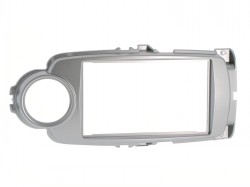 Radioblende TOYOTA Yaris (XP13) ab 2011-17 2DIN silber