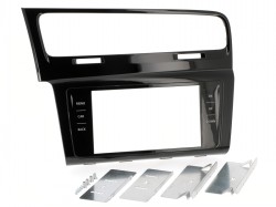 HQ Radioblende VW Golf VII 2DIN piano black Installer Kit