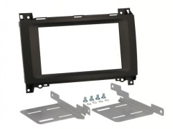 Radioblende MERCEDES Vito (W447) Sprinter (W906) ab 14  2DIN black Installer Kit