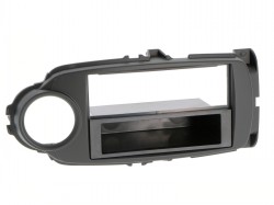 Radioblende TOYOTA Yaris (XP13) Facelift ab 2017 2DIN mit Fach schwarz