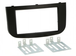 Radioblende MITSUBISHI Colt (Z30) FL ab 2008-12  2DIN  black Installer Kit