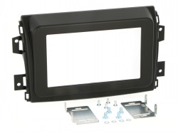 Radioblende FIAT Ducato ab 2021- 2DIN matt black Installer Kit Frameless