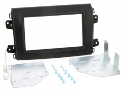 Radioblende FIAT Ducato ab 2021- 2DIN matt black Installer Kit