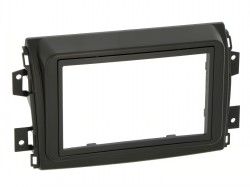 Radioblende FIAT Ducato ab 2021- 2DIN mit Frame black 103 x 178