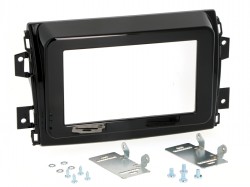 Radioblende FIAT Ducato ab 2021- 2DIN piano black Installer Kit Frameless