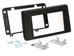 Radioblende DACIA Duster ab 2022 2DIN  black Installer Kit 97 x 172