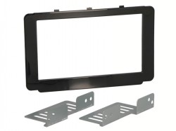 Radioblende TOYOTA Hilux ab 2015 2DIN piano black Installer Kit