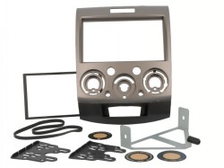 Radioblende FORD Ranger MAZDA BT-50 ab 2006-12 2DIN  dark silver