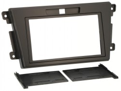 Radioblende MAZDA CX-7  ab 2009-13 2DIN schwarz Installer Kit