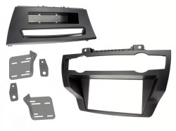 Radioblende BMW X5 (E70) X6 (E71)  2007-14   2DIN matt schwarz