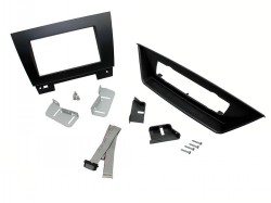 Radioblende BMW X1 (E84)   2009-15  2DIN matt schwarz