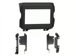 Radioblende JEEP Wrangler (JL) Gladiator ab 2018-  2DIN schwarz