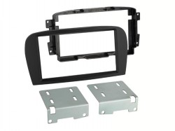 Radioblende MERCEDES SL (R230)  ab 2001-11  2DIN schwarz