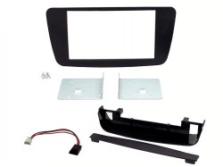 Radioblende MERCEDES A (W176) CLA (C117) GLA (X156)  2DIN schwarz