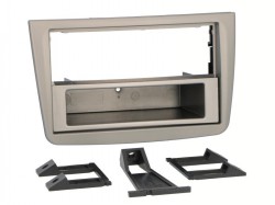 Radioblende ALFA ROMEO Mito (955) ab 2008-18 2DIN silber matt