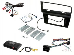 C2 Einbaukit mit Lenkradadapter Infodapter VW Golf VII  ab 2012-2018